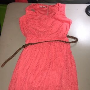 Maurice’s textured coral dress